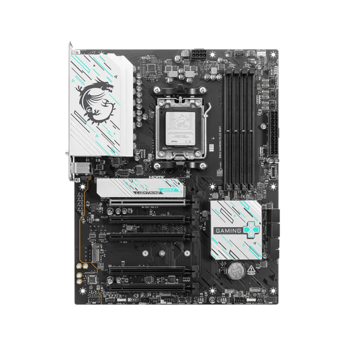 MSI B840 GAMING PLUS WIFI AM5 ATX Gaming Motherboard - 911-7E57-002 view 2