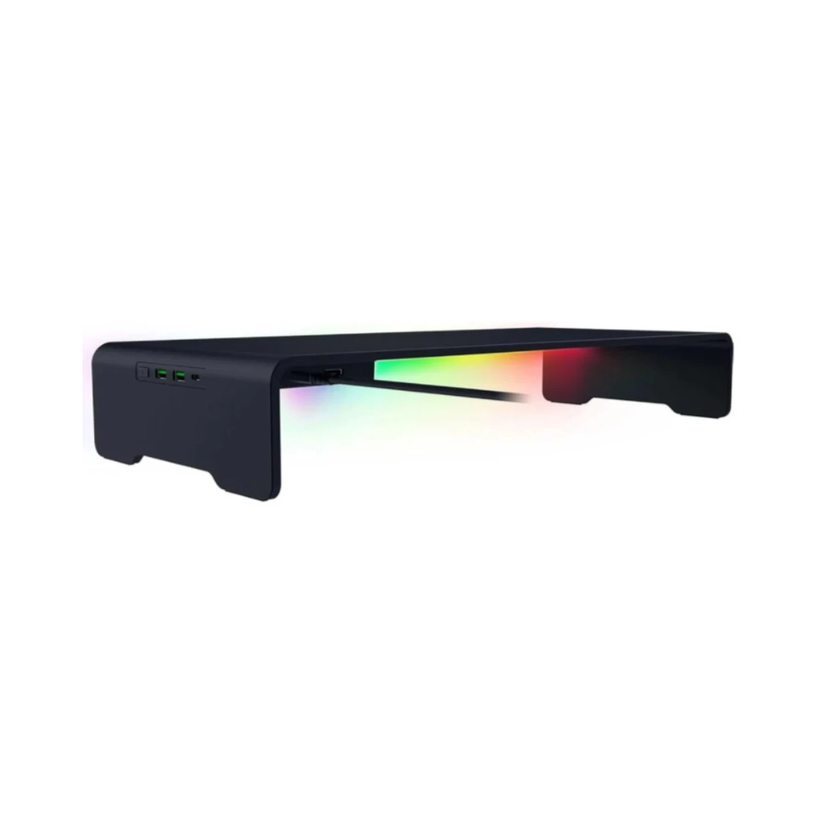 Razer Monitor Stand Chroma Anodized Aluminium With 4 Port Hub - Black - RC21-02320100-R3M1 view 3