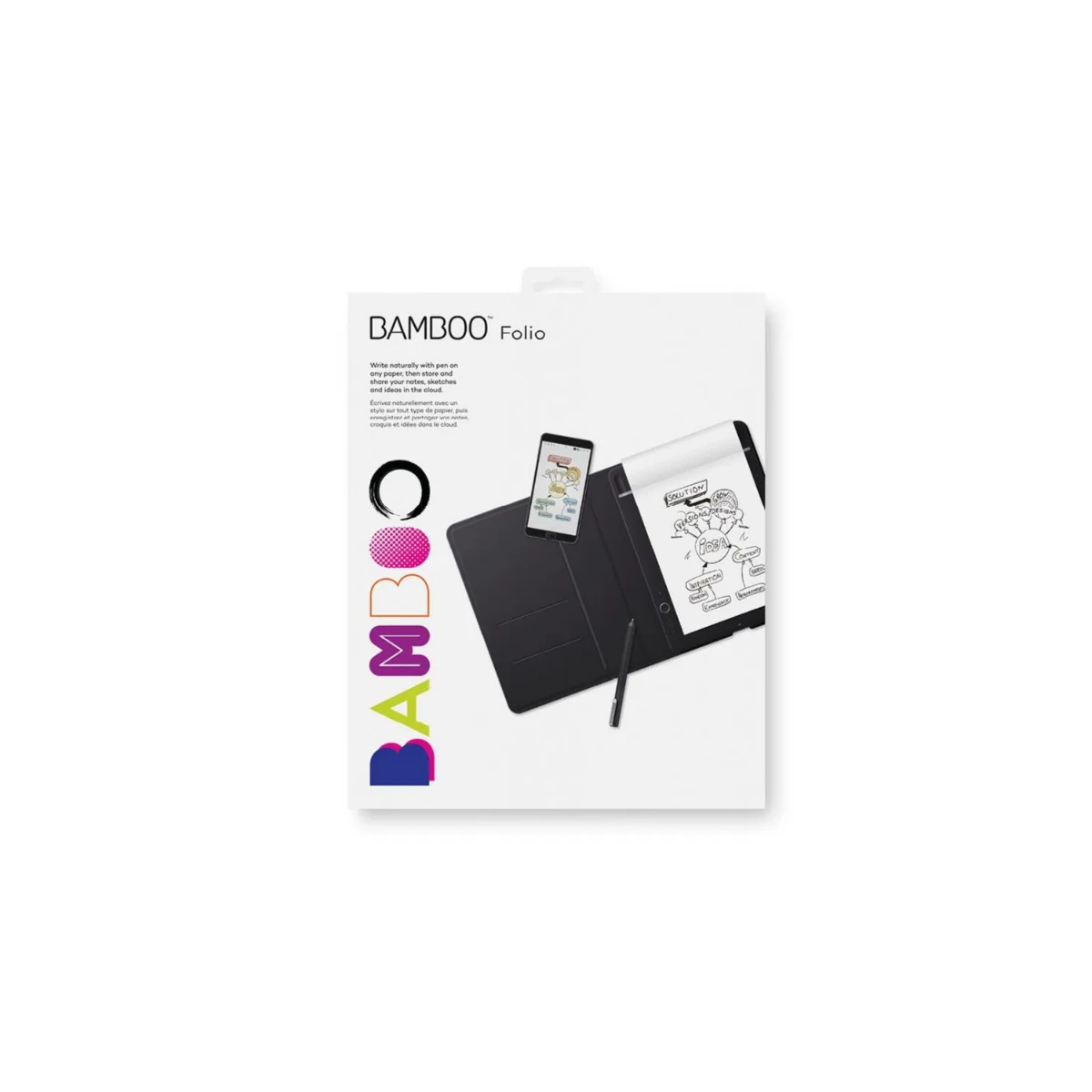 Wacom Bamboo Folio Small A5 Smartpad - Black | CDS-610G view 3