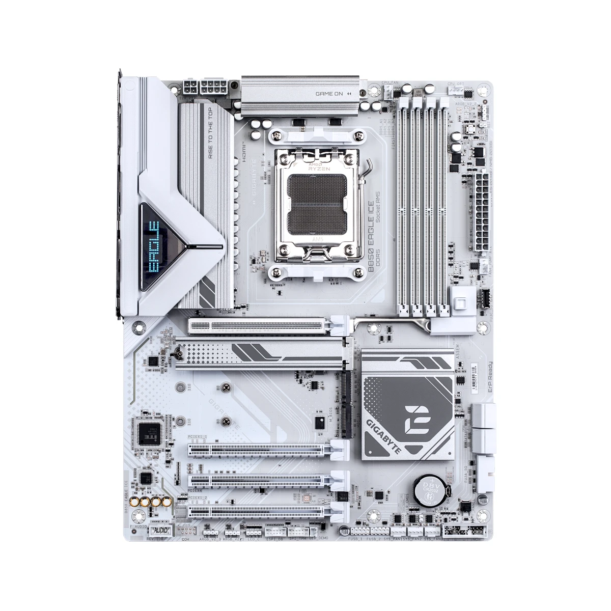Gigabyte B850 Eagle ICE AMD AM5 DDR5 Motherboard - B850-EAGLE-ICE view 2