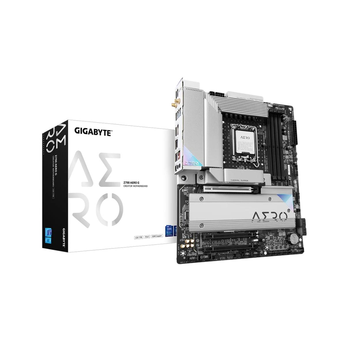 Gigabyte Z790 AERO G ATX Gaming Motherboard Intel LGA 1700 DDR5 - Z790-AERO-G