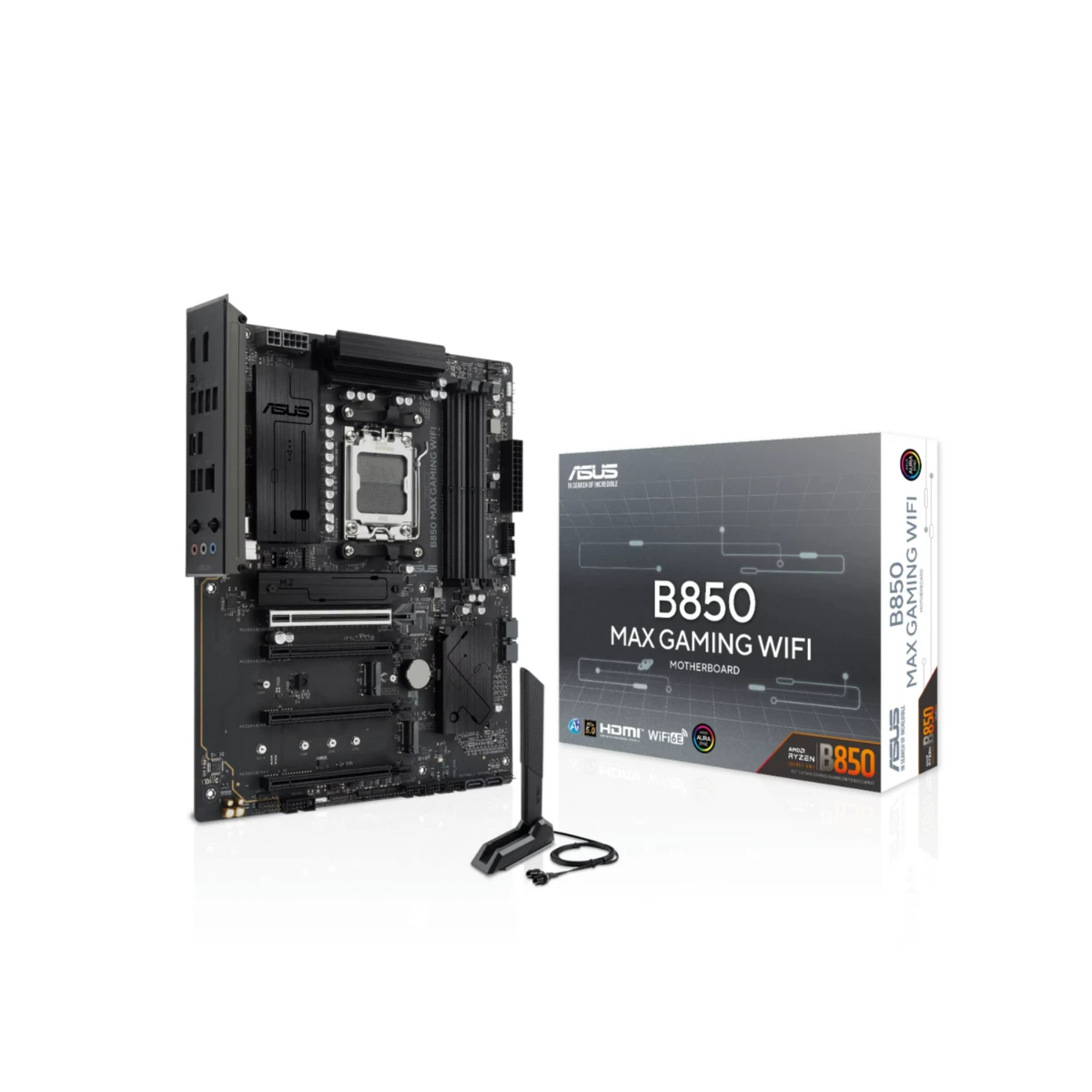 Asus B850 Max Gaming WIFI AM5 DDR5 ATX Motherboard - Black | 90MB1PR0-M0EAY0