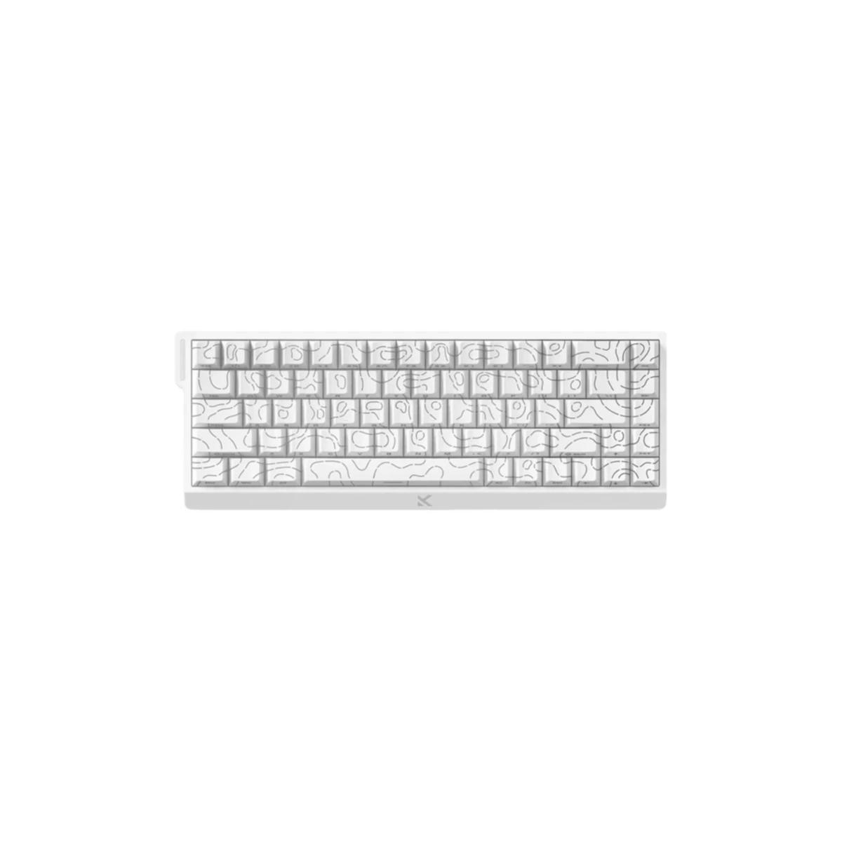 MCHOSE Ace 68 RGB Ice Rhino Magnetic Switches Gaming Keyboard - White | MC-Ace68-17 view 2