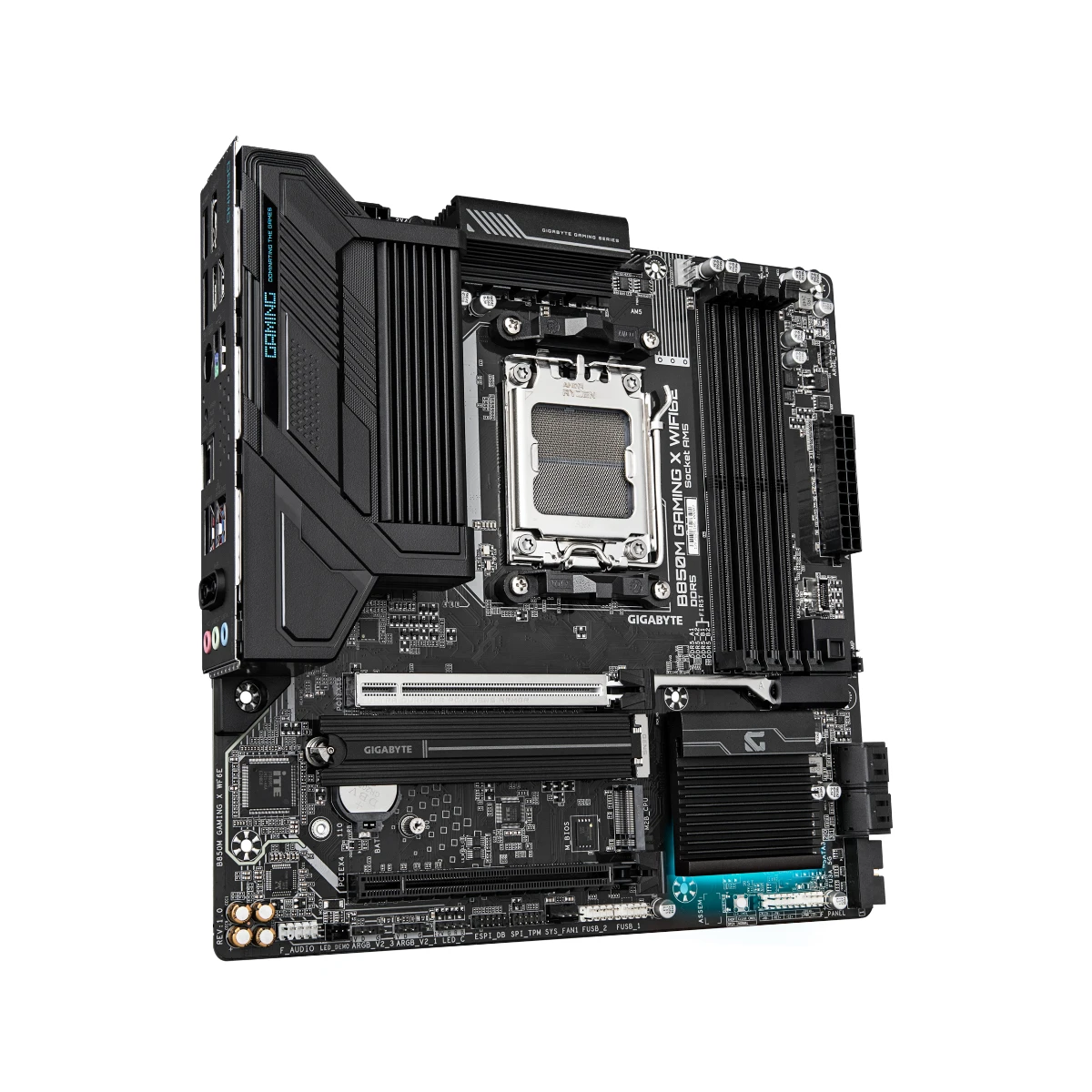 Gigabyte B850M GAMING X WIFI6E AM5 Micro-ATX Gaming Motherboard - B850M-GAMING-X-WF6E view 3