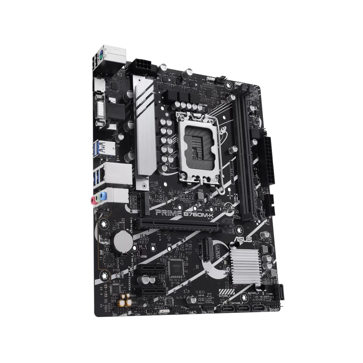 ASUS Prime B760M-K DDR4 Micro-ATX Motherboard Intel LGA 1700 - 90MB1F10-M0EAYO view 2