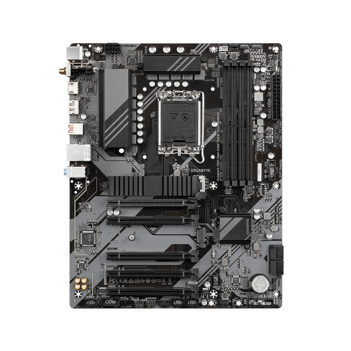 Gigabyte B760 DS3H AX ATX Gaming Motherboard Intel LGA 1700 WiFi 6 - B760-DS3H-AX view 2