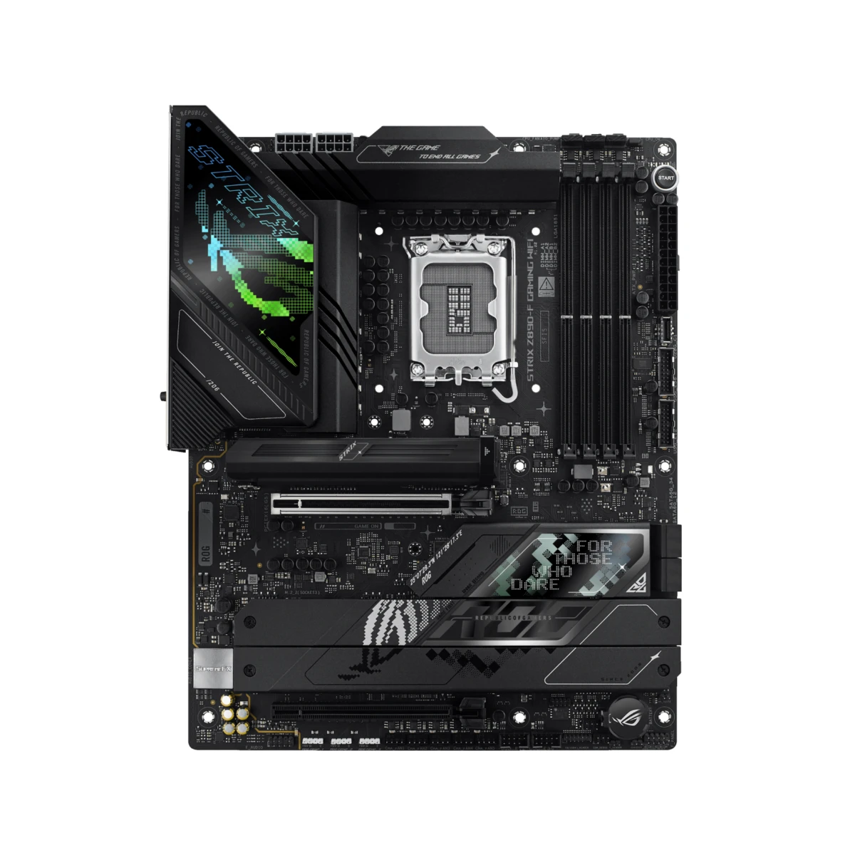 ASUS ROG STRIX Z890-F GAMING WIFI LGA 1851 ATX Gaming Motherboard - 90MB1I40-M0EAY0 view 2