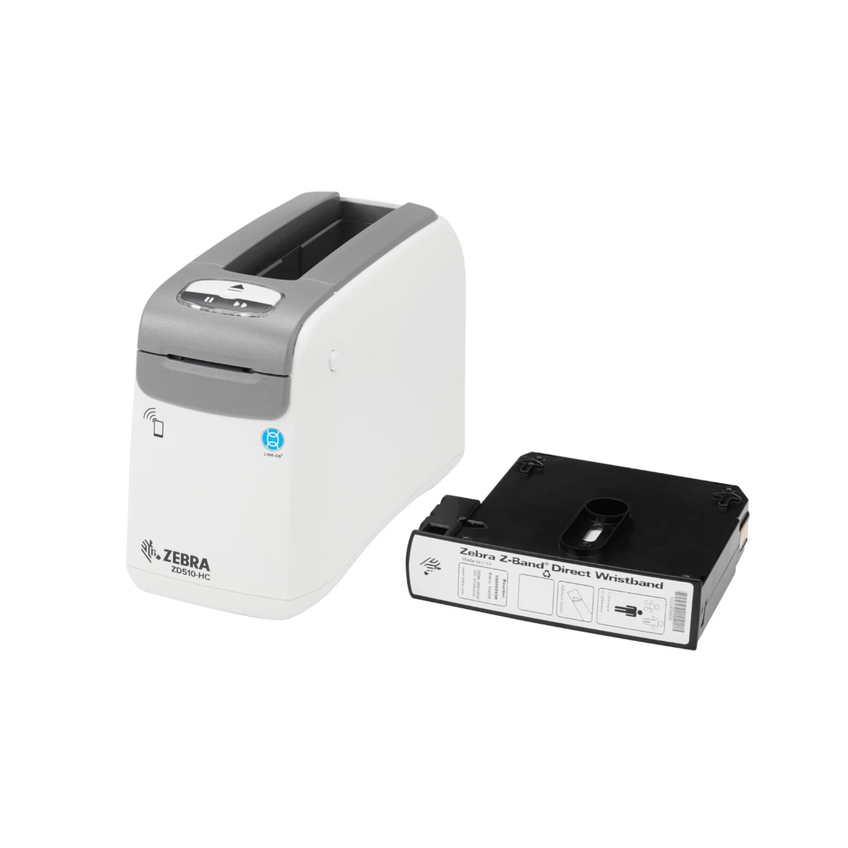Zebra ZD510-HC Healthcare Wristband Printer - ZD51013-D0ER00FZ view 4
