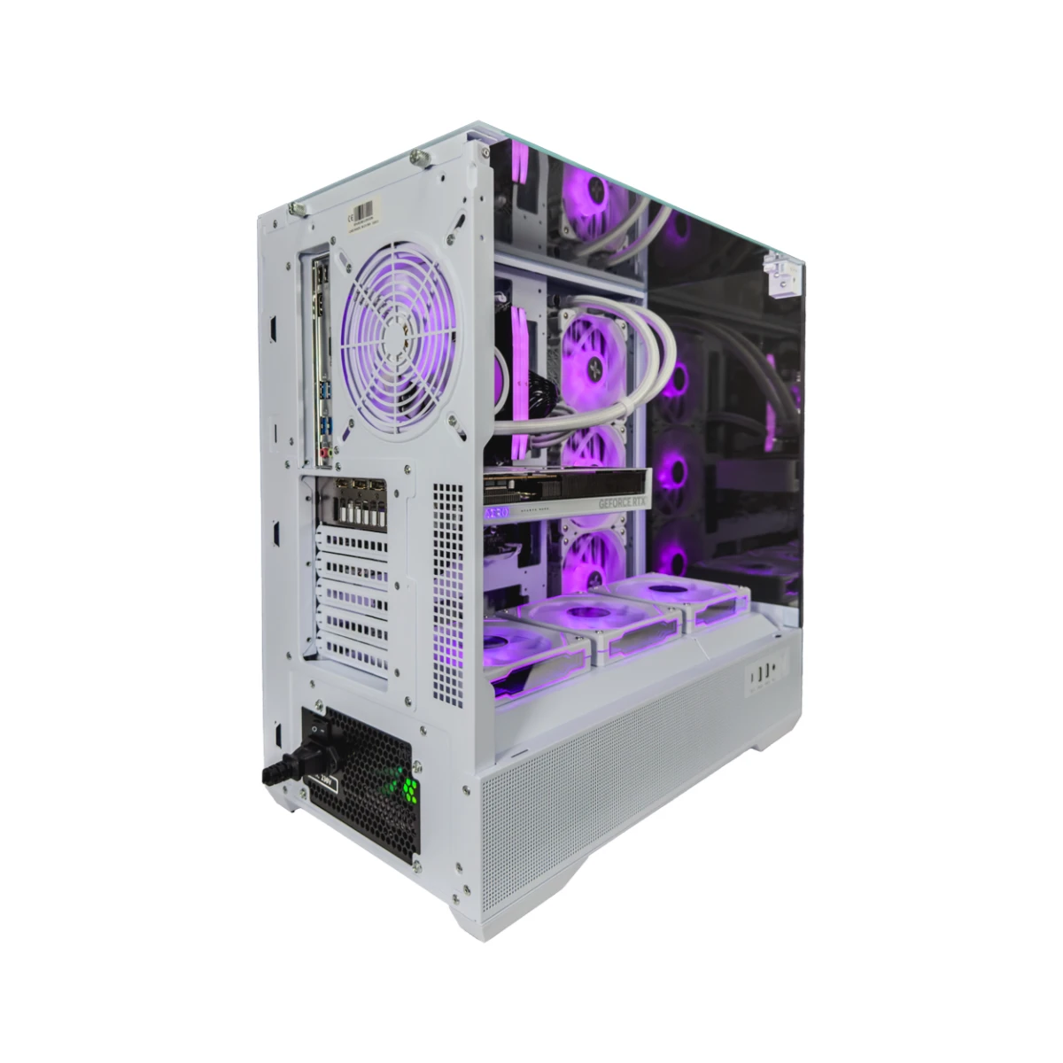 Gaming PC Magenta (Core i5-14400F, 16 GB DDR5 RAM, RTX 5060 Ti 16GB GPU) view 4
