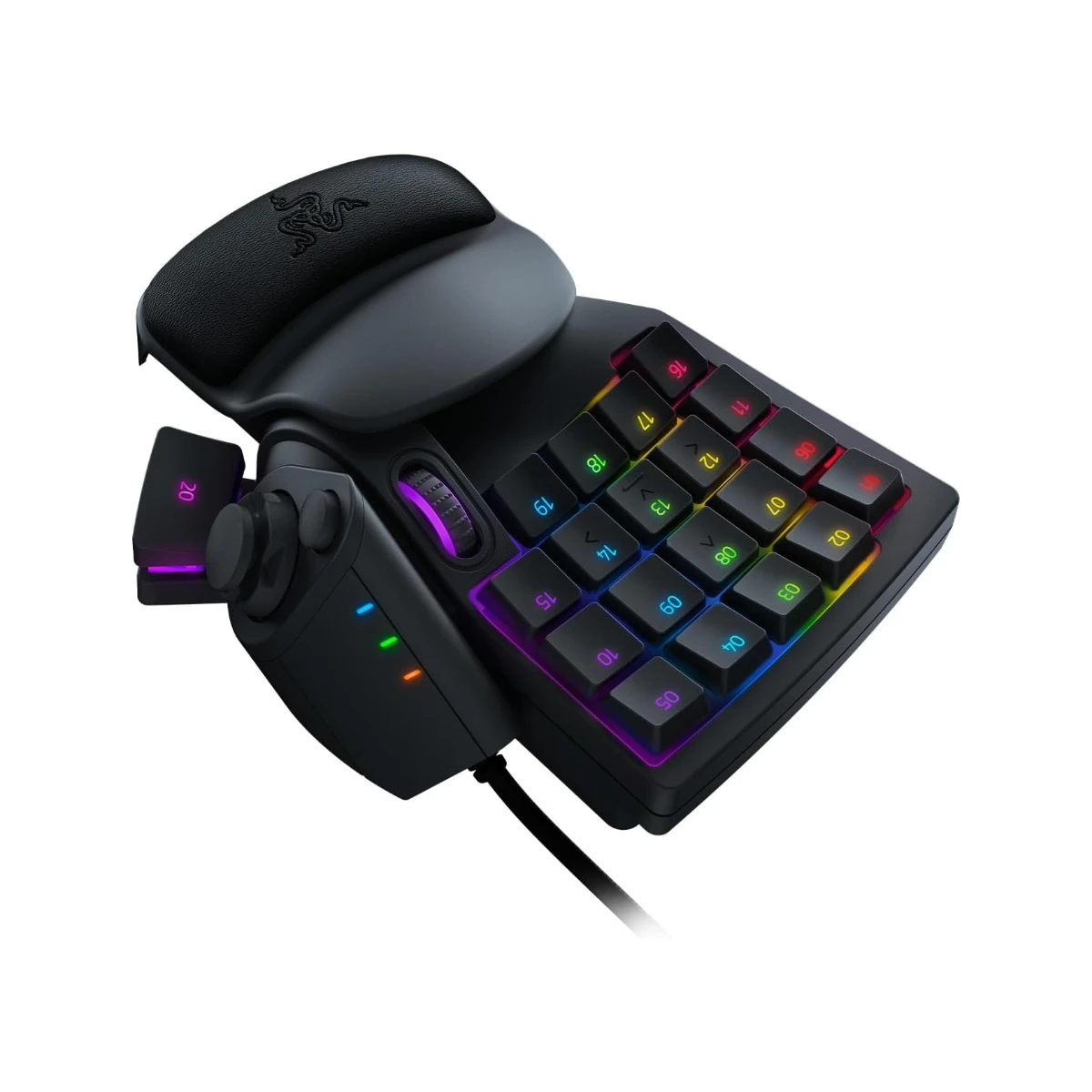 Razer Tartarus V2 Gaming Keypad - Black (Mecha-Membrane Switches, Programmable Keys, 8-Way Directional Thumbpad, Razer Chroma RGB) - RZ07-02270100-R3M1 view 3