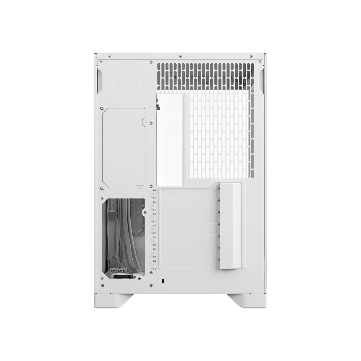 Fractal Pop 2 Vision RGB Dual-Chamber Mid-Tower TG EATX Case - White | FD-C-POV2A-03 view 4