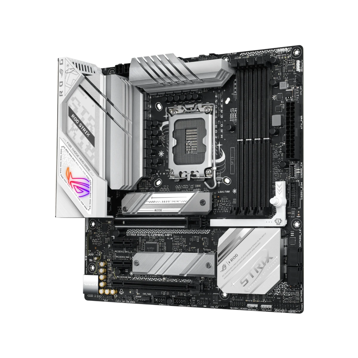 ASUS ROG Strix B760-G Gaming WiFi Micro-ATX Motherboard Intel LGA 1700 DDR5 - 90MB1EQ0-M0EAY0 view 3