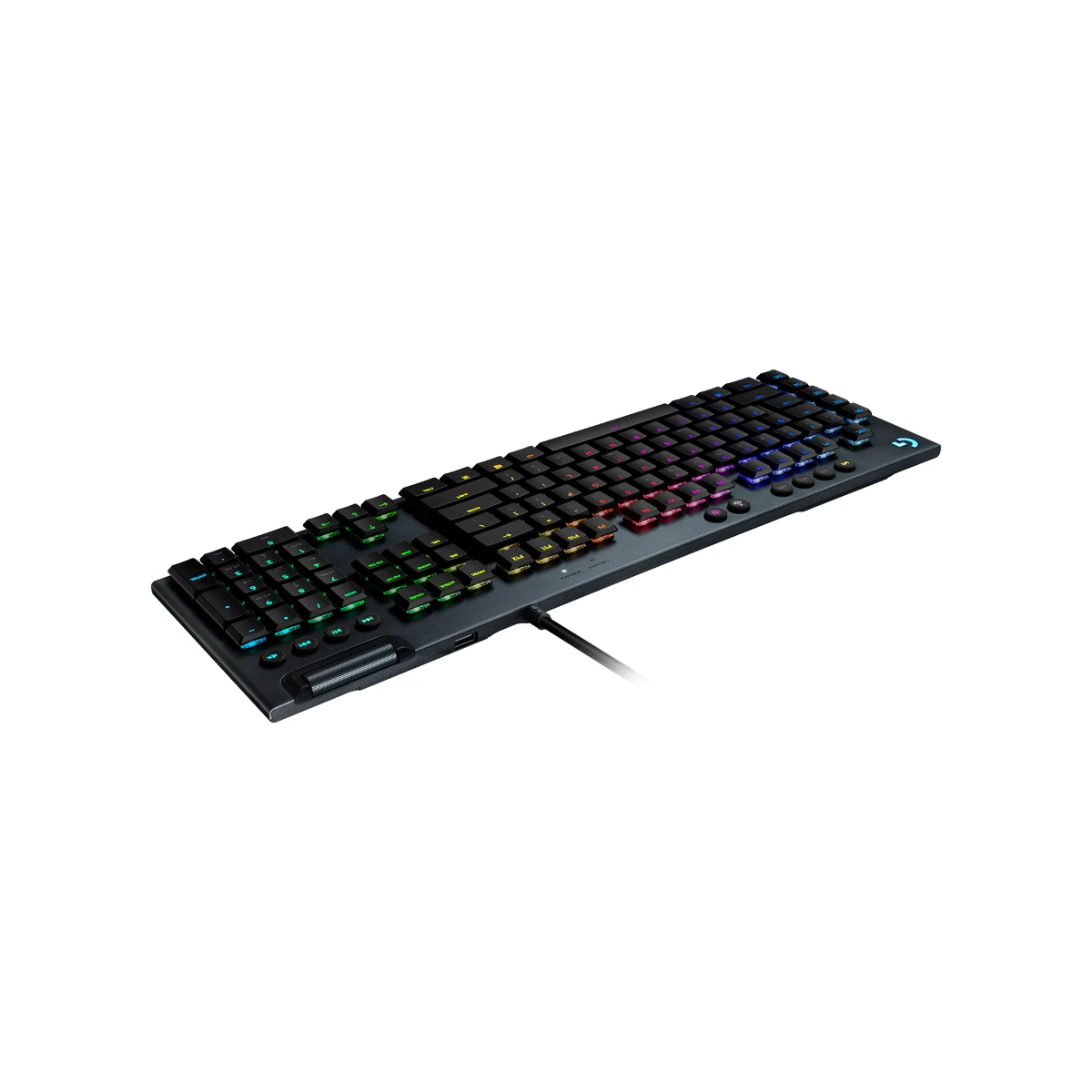 Logitech G815 LIGHTSYNC RGB Mechanical Tactile Gaming Keyboard - Black | 920-008992 view 3