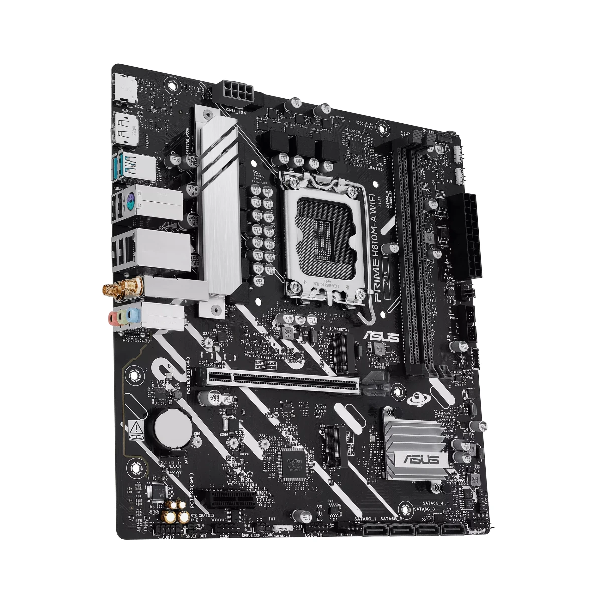 ASUS PRIME H810M-A WIFI LGA 1851 Micro-ATX Motherboard - 90MB1KJ0-M0EAY0 view 3