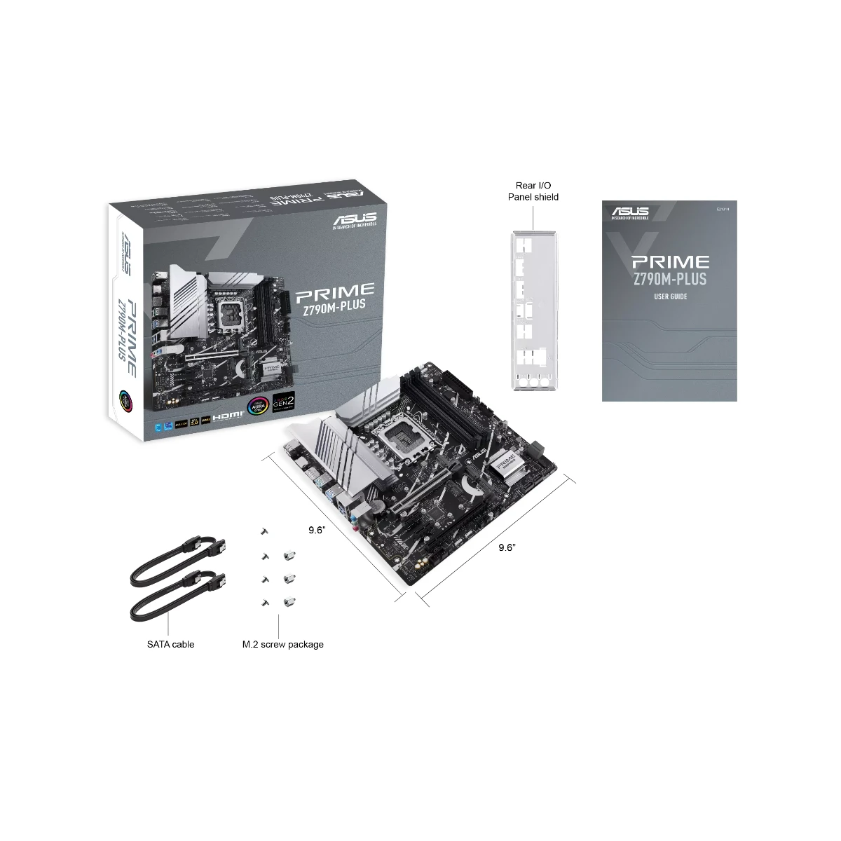 ASUS Prime Z790M-Plus Micro-ATX Motherboard Intel LGA 1700 DDR5 - 90MB1E70-M0EAY0 view 4