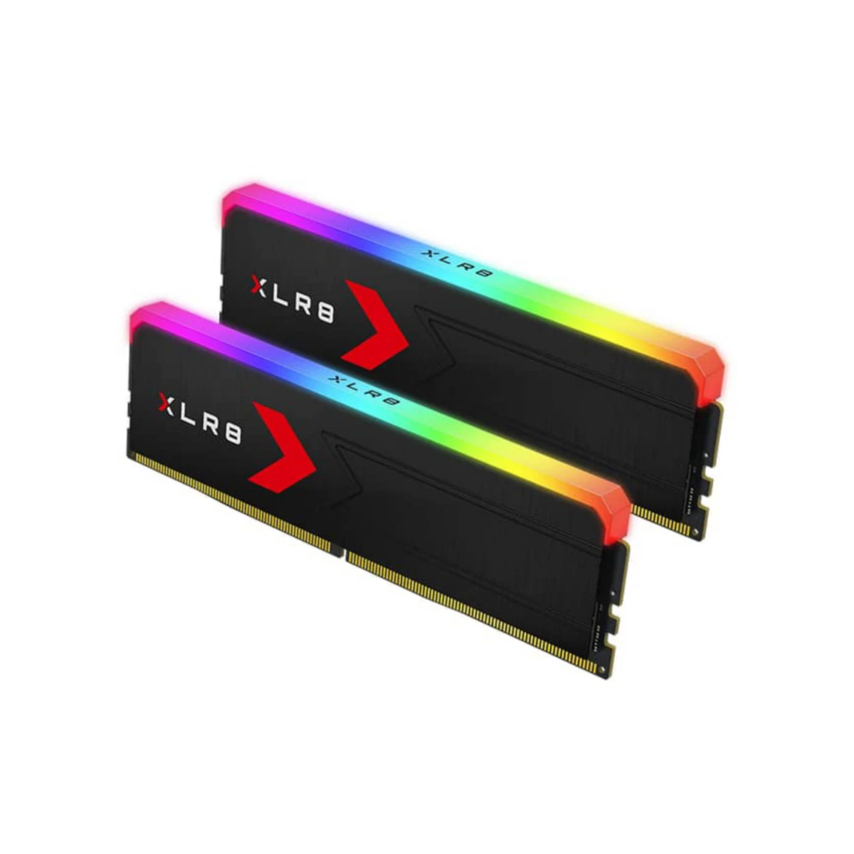 PNY XLR8 64GB (2x32GB) DDR5 6000MHz AMD Expo RGB Memory Kit - Black | MD64GK2D5600030XRGB view 2