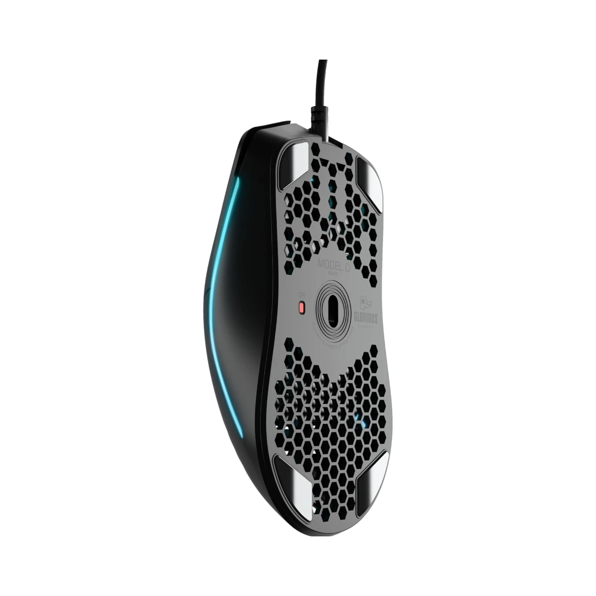 GLORIOUS Model O Gaming Mouse - Matte Black (Pixart 3360 Sensor, 12000 DPI, 1000Hz Polling Rate) - GO-BLACK view 4