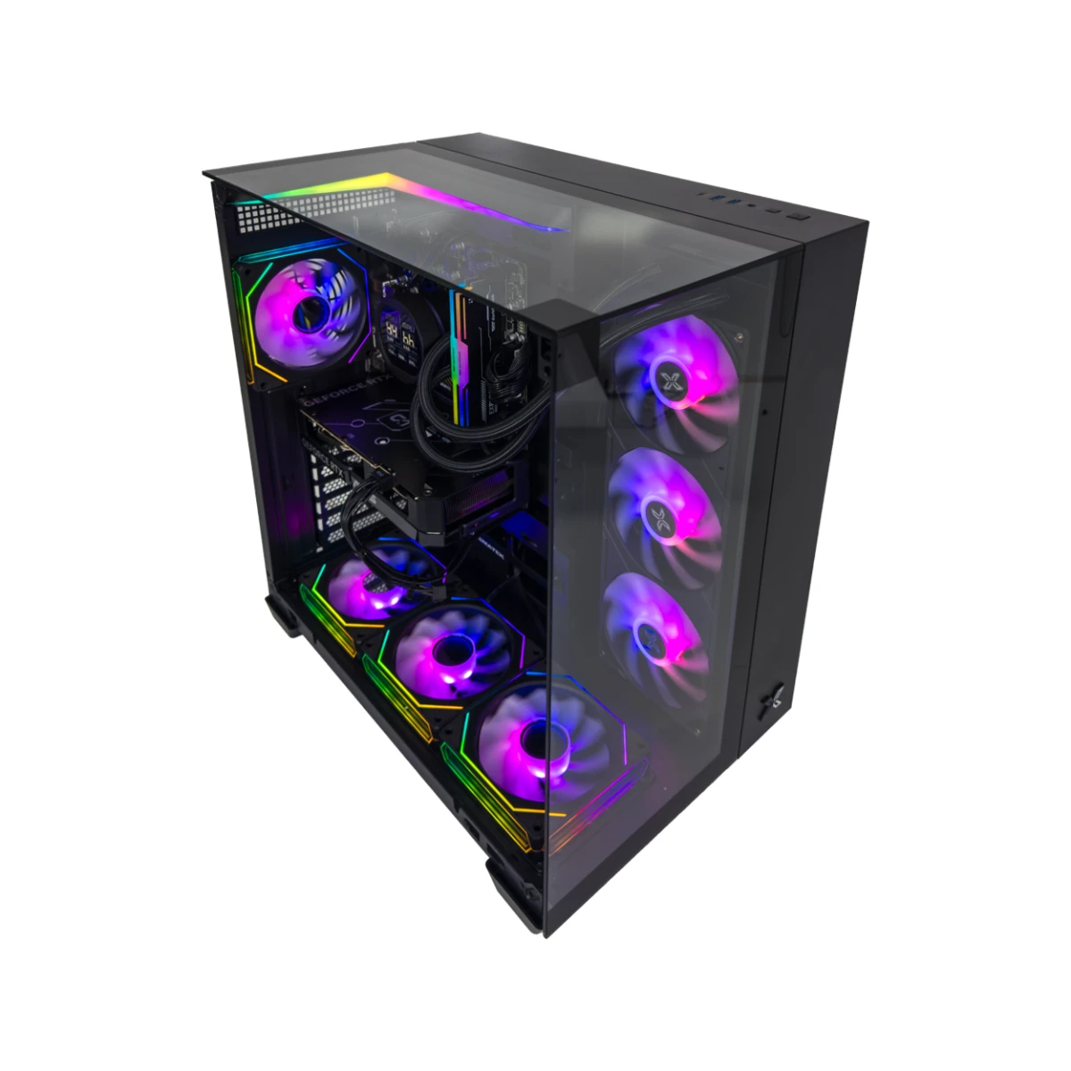 Gaming PC August (Core i5-14400F, 16 GB RAM, RTX 5060 8GB GPU) view 3