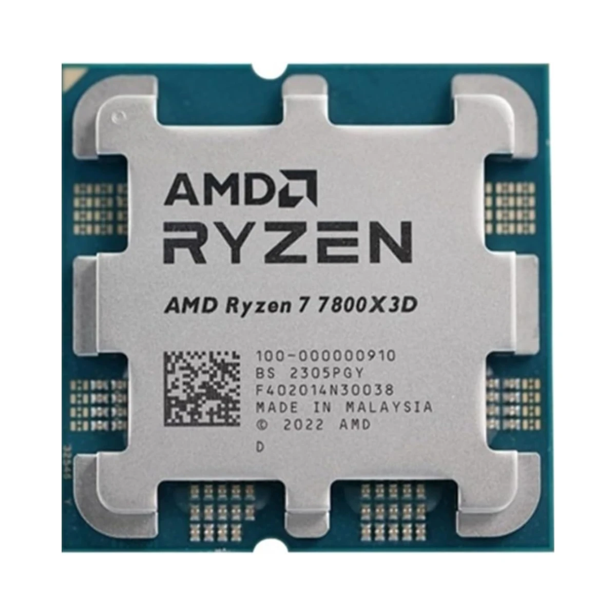 AMD Ryzen 7 7800X3D 8‑Core / 16‑Thread Gaming Desktop Processor – 3D V‑Cache Performance CPU - 100-000000910 view 3
