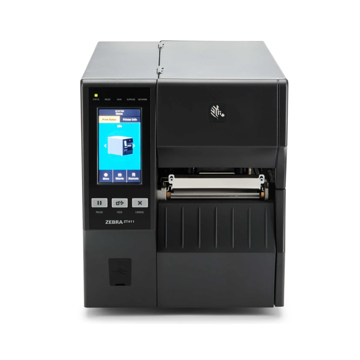 Zebra ZT411R RFID On-Metal Industrial Label Printer - ZT41142-T5E00C0Z view 3