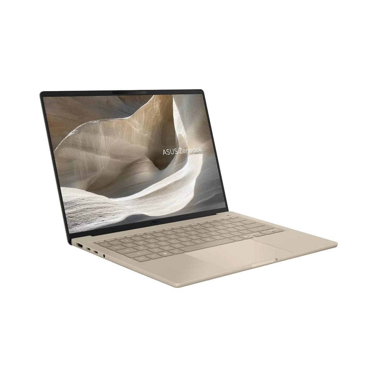 ASUS Zenbook A14 Laptop (Qualcomm u GPU, Snapdragon X X1 26 100, 16GB RAM, 1TB SSD, 14.0" WUXGA OLED, Windows 11 Home (ARM), Zabriskie Beige) - UX3407QA-QD180W view 2