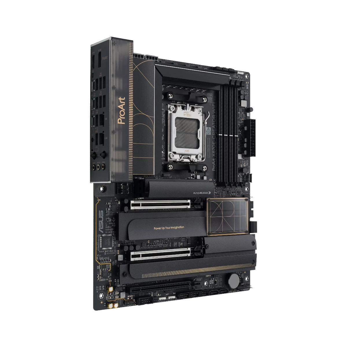 ASUS PROART X870E-CREATOR WIFI DDR5 AMD AM5 ATX Motherboard - 90MB1IG0-M0EAY0 view 3
