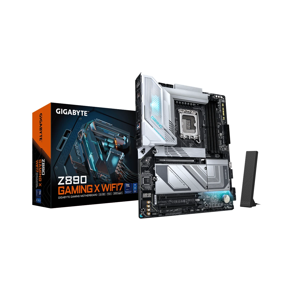 Gigabyte Z890 GAMING X WIFI7 LGA 1851 ATX Gaming Motherboard – Black - Z890-GAMING-X-WIFI7