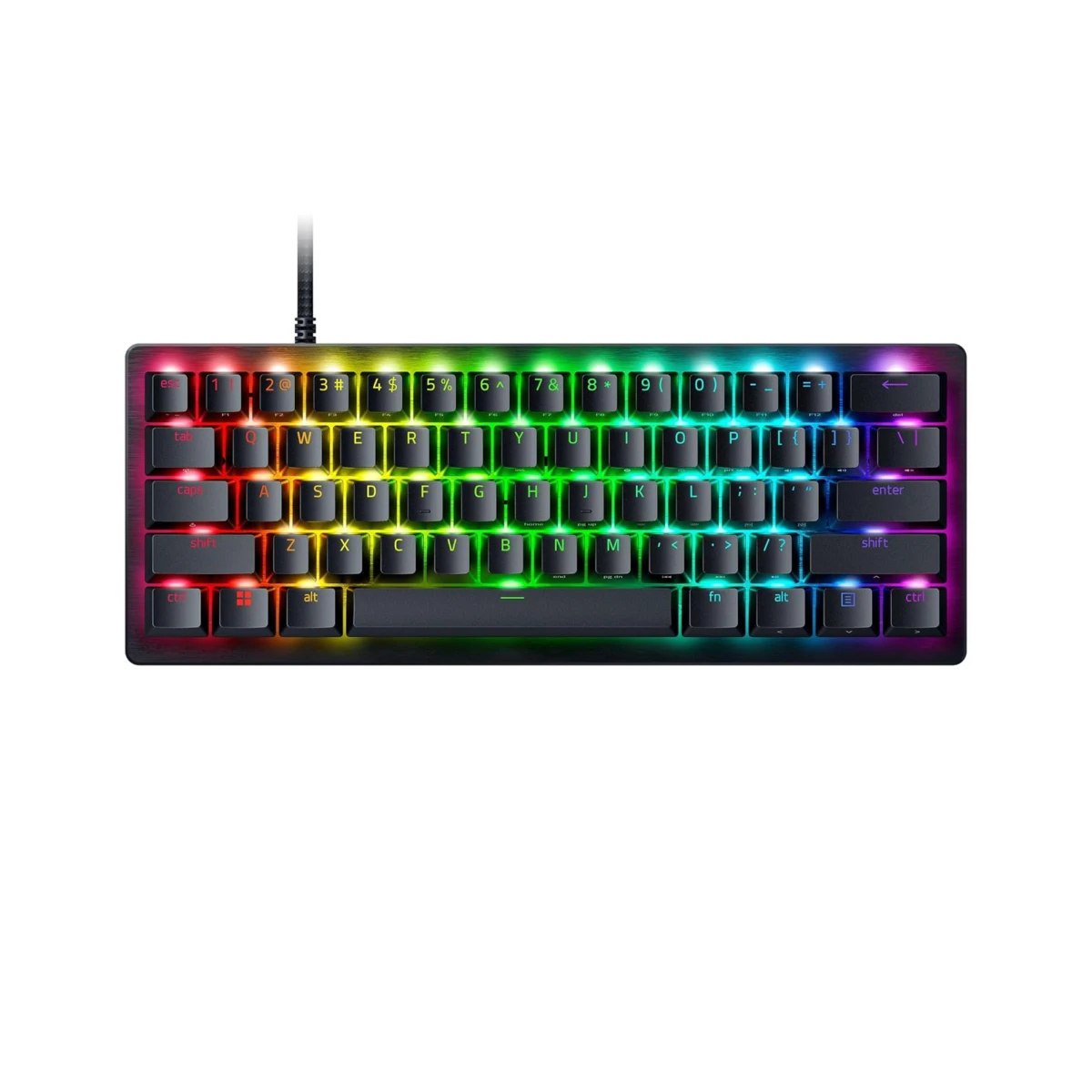 Razer Huntsman V3 Pro Mini Analog Optical Gaming Keyboard - Black (US Layout, Analog Optical Switches, Compact 60% Design, Razer Chroma RGB) - RZ03-04990200-R3U1