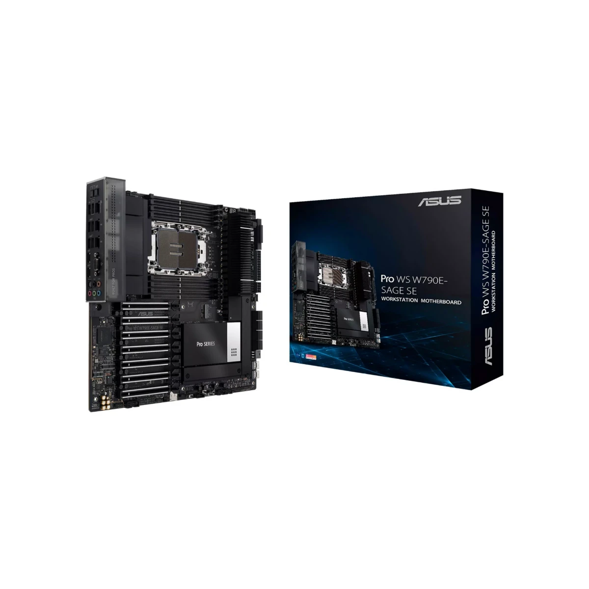 ASUS Pro WS W790-SAGE SE Intel Xeon CEB PCIe5.0 Motherboard - Black | 90MB1C20-M0EAY0