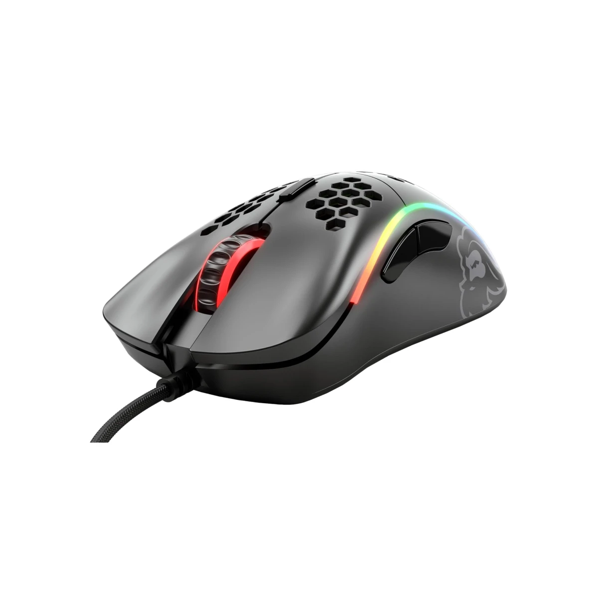 Glorious Model D Gaming Mouse Ergonomic RGB (Pixart 3360, 12000 DPI, 6 Buttons) - GD-BLACK view 2