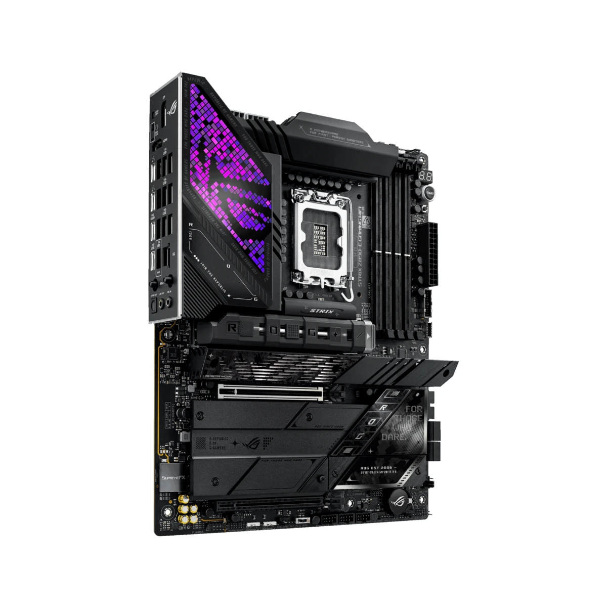 ASUS ROG STRIX Z890-E GAMING WIFI LGA 1851 ATX Gaming Motherboard – Black - 90MB1IM0-M0EAY0 view 3