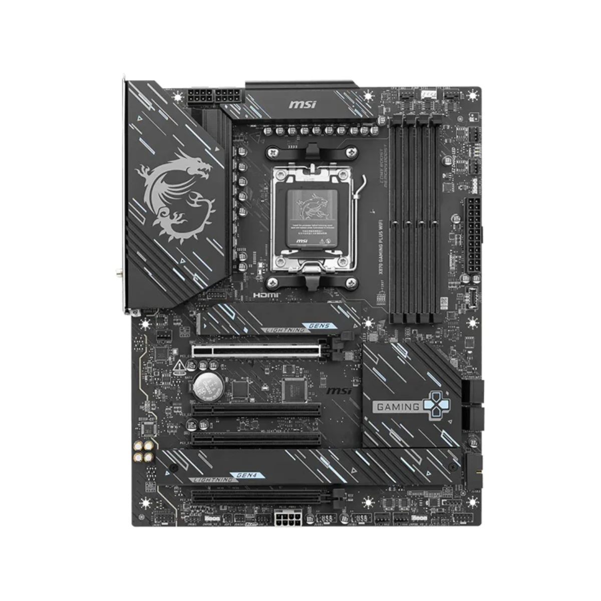 MSI X870 GAMING PLUS WIFI AM5 ATX Motherboard - MOT-MSI-04359