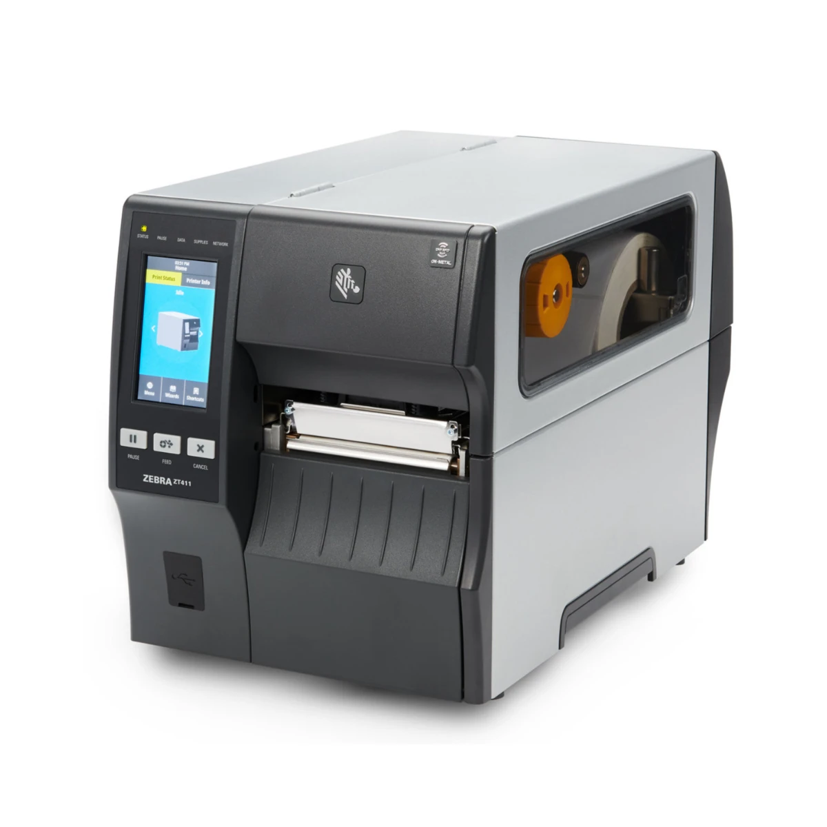 Zebra ZT411 Industrial On-Metal RFID Barcode Label Printer - ZT41142-T5100A0Z