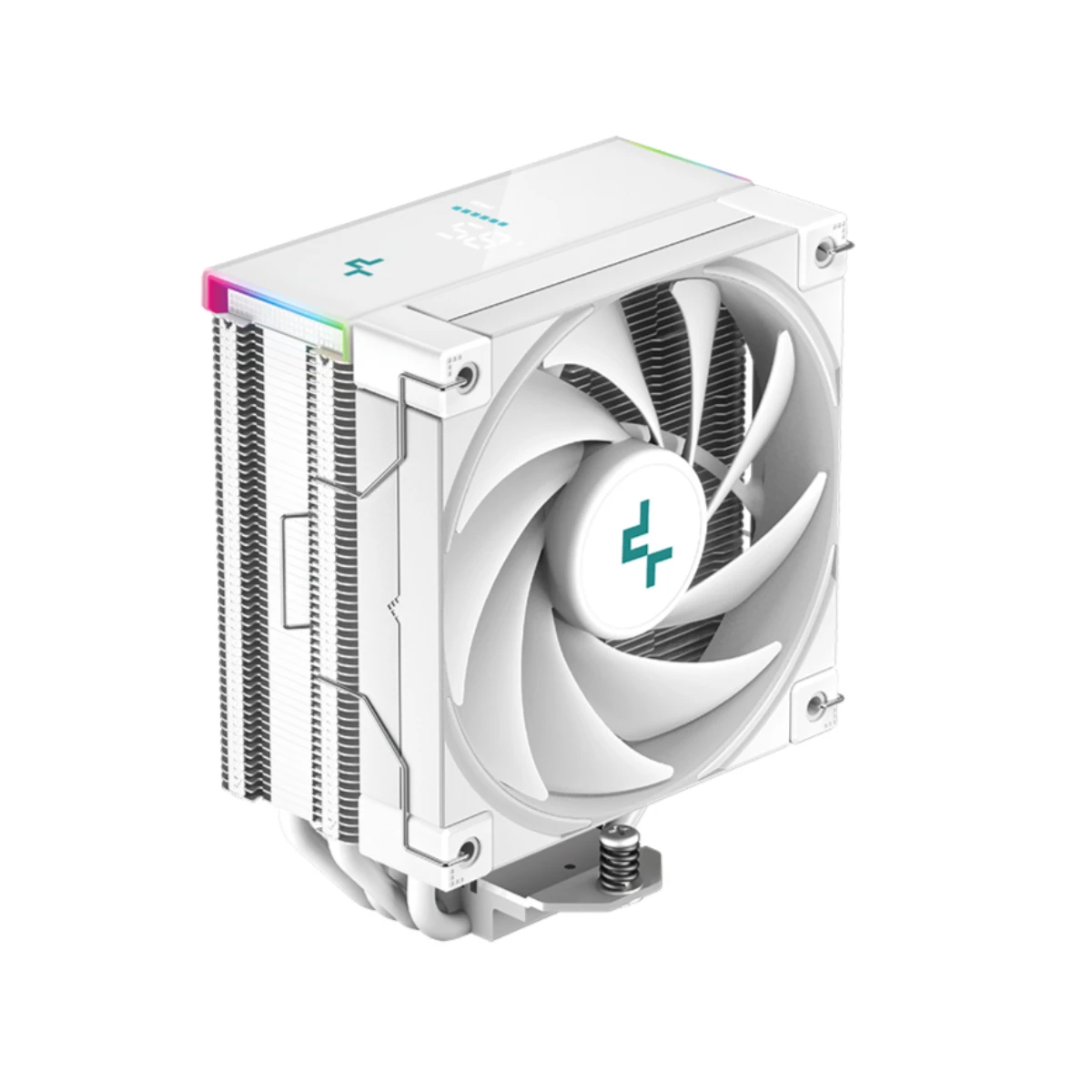 DeepCool AK400 Digital CPU Air Cooler (Single Tower, Single Fan, Digital Display, White) | R-AK400-WHADMN-G view 3