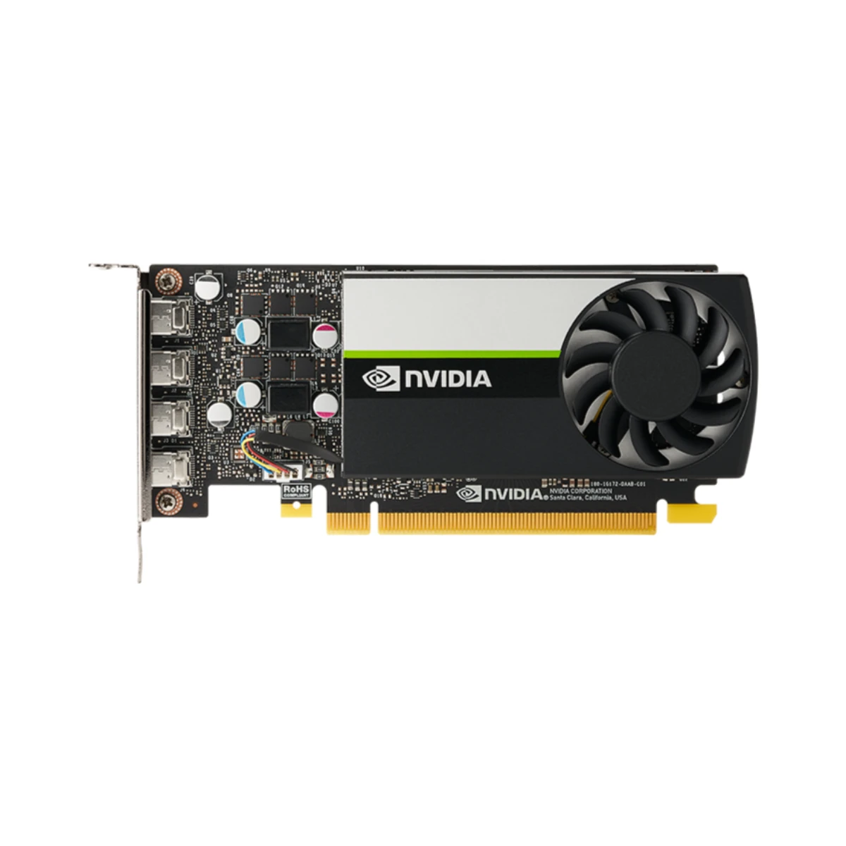 PNY NVIDIA Quadro T1000 Low-Profile Graphics Card, 4GB GDDR6 - VCNT1000-SB