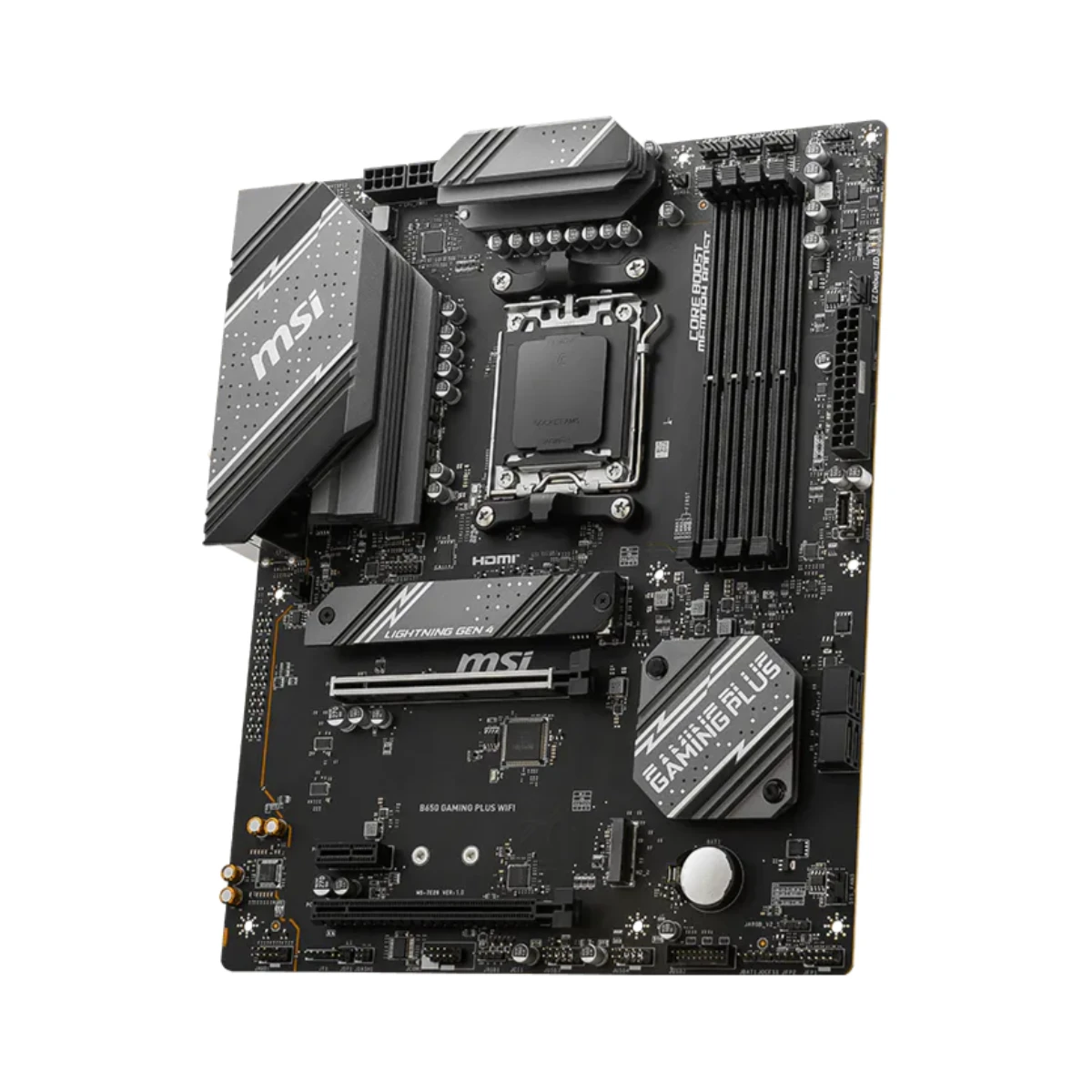 MSI B650 Gaming Plus WiFi ATX Motherboard AMD AM5 DDR5 - 911-7E26-008 view 3