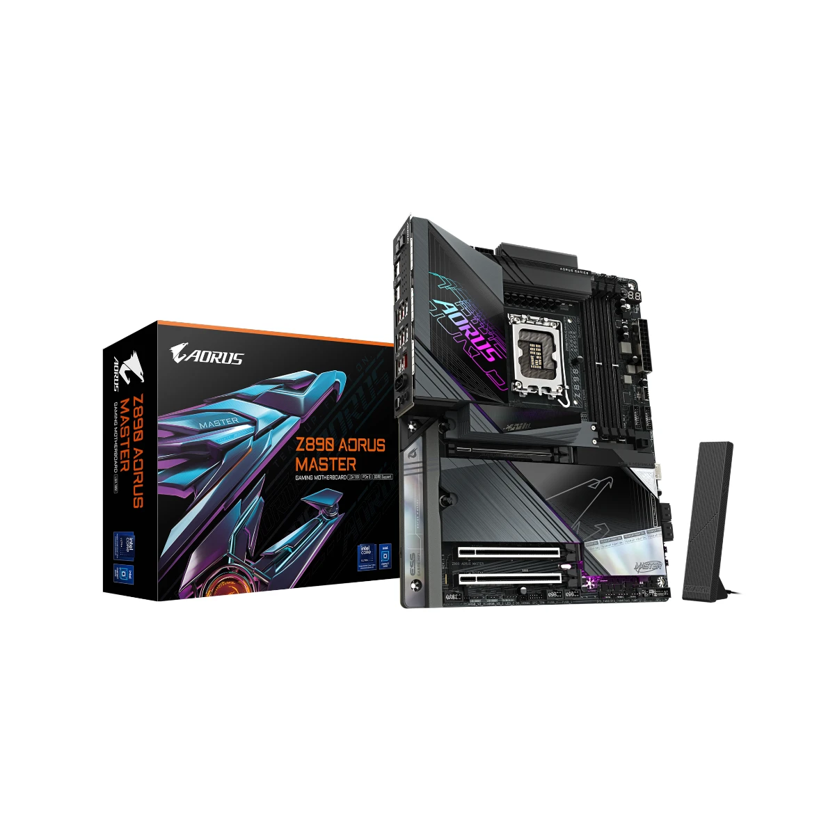 GIGABYTE Z890 AORUS MASTER LGA 1851 ATX Gaming Motherboard – Black - Z890-AORUS-MASTER