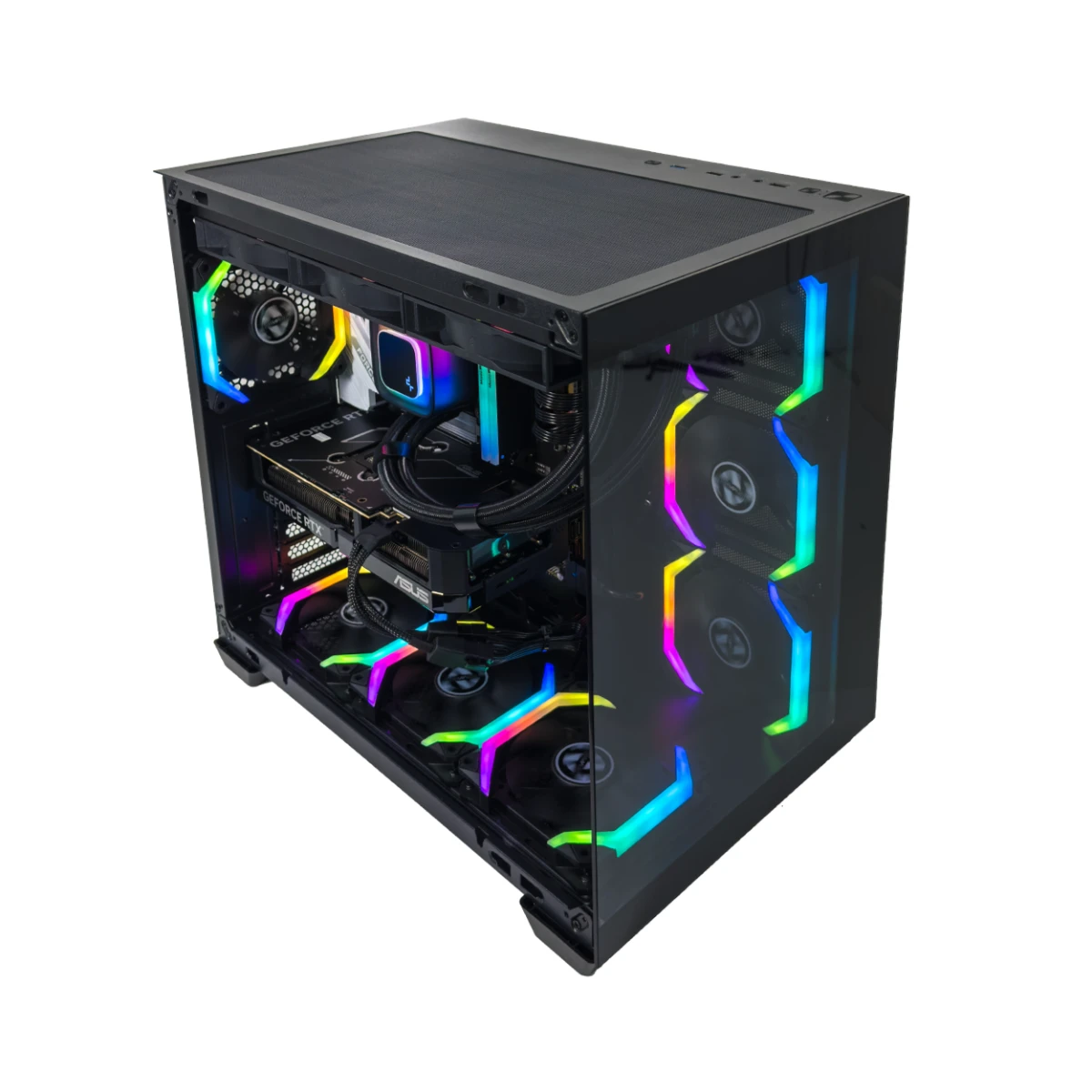 Gaming PC Prism (Ryzen 5 9600X, 32 GB DDR5 RAM, RTX 5070 12GB GPU) view 3