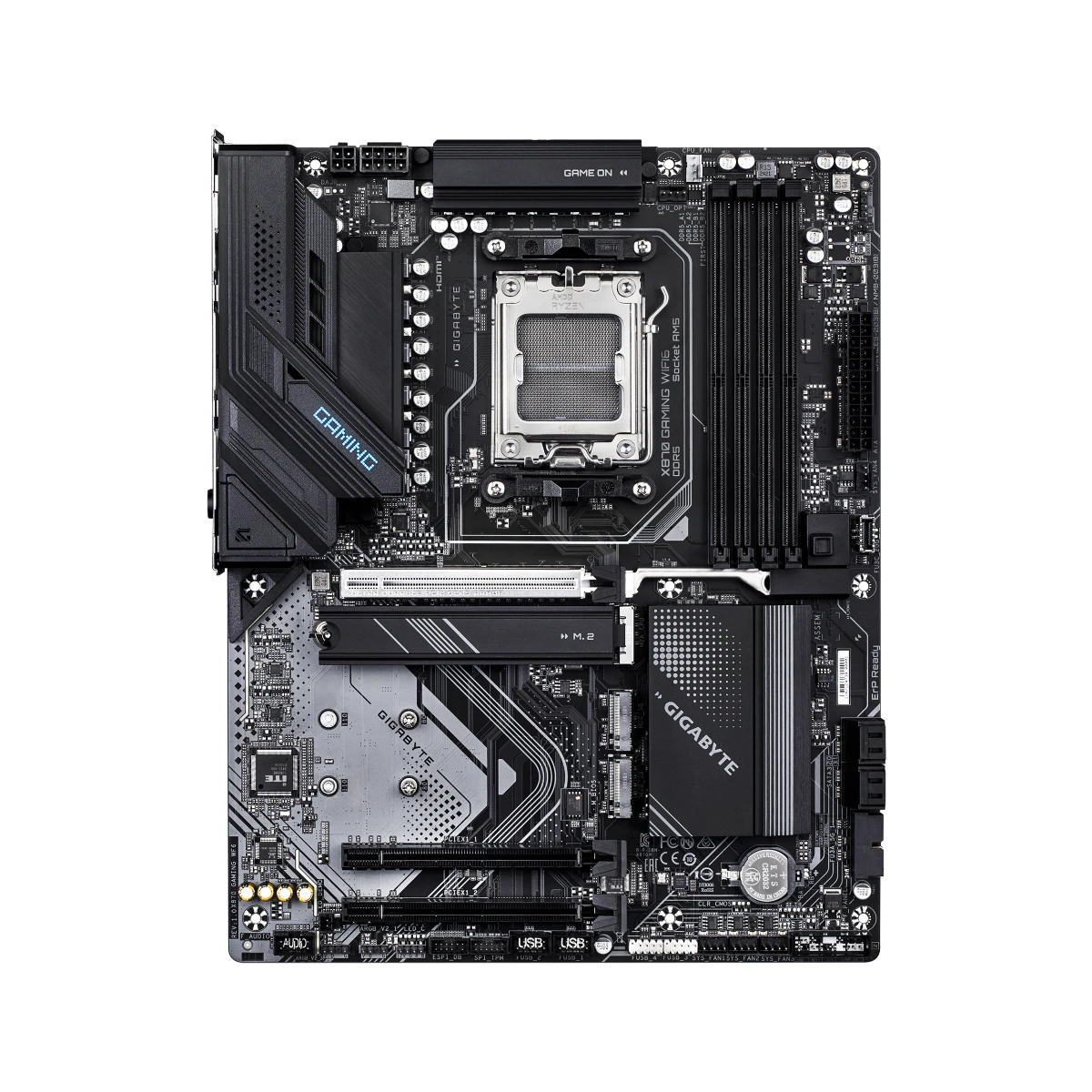 GIGABYTE X870 GAMING WIFI6 AM5 DDR5 ATX Motherboard - X870-GAMING-WF6 view 2