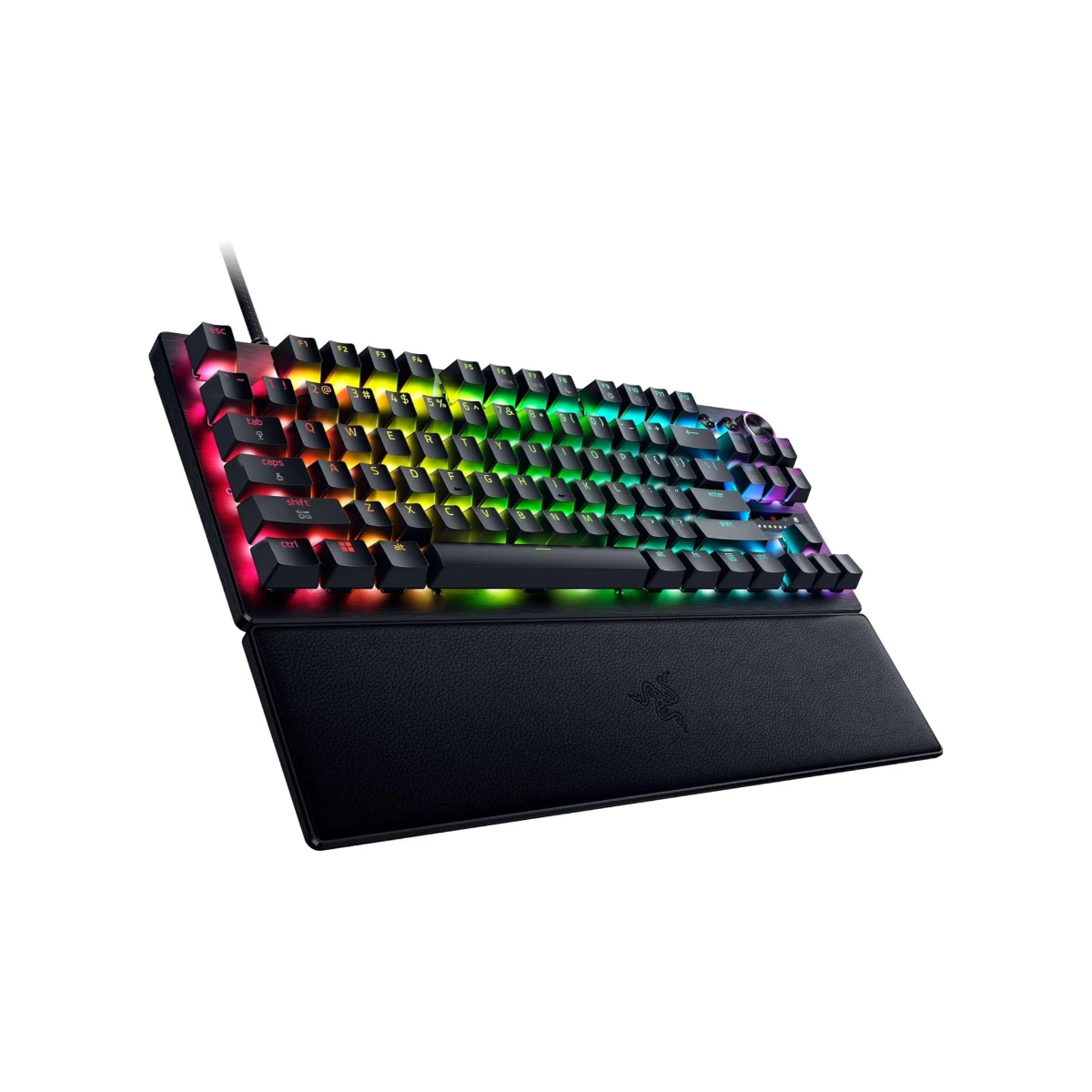 Razer Huntsman V3 Pro Tenkeyless 8KHz Analog Optical Esports Keyboard - Black (Analog Optical Switches, 8000Hz Polling Rate, Tenkeyless Design, Razer Chroma RGB) - RZ03-05520100-R3M1 view 3