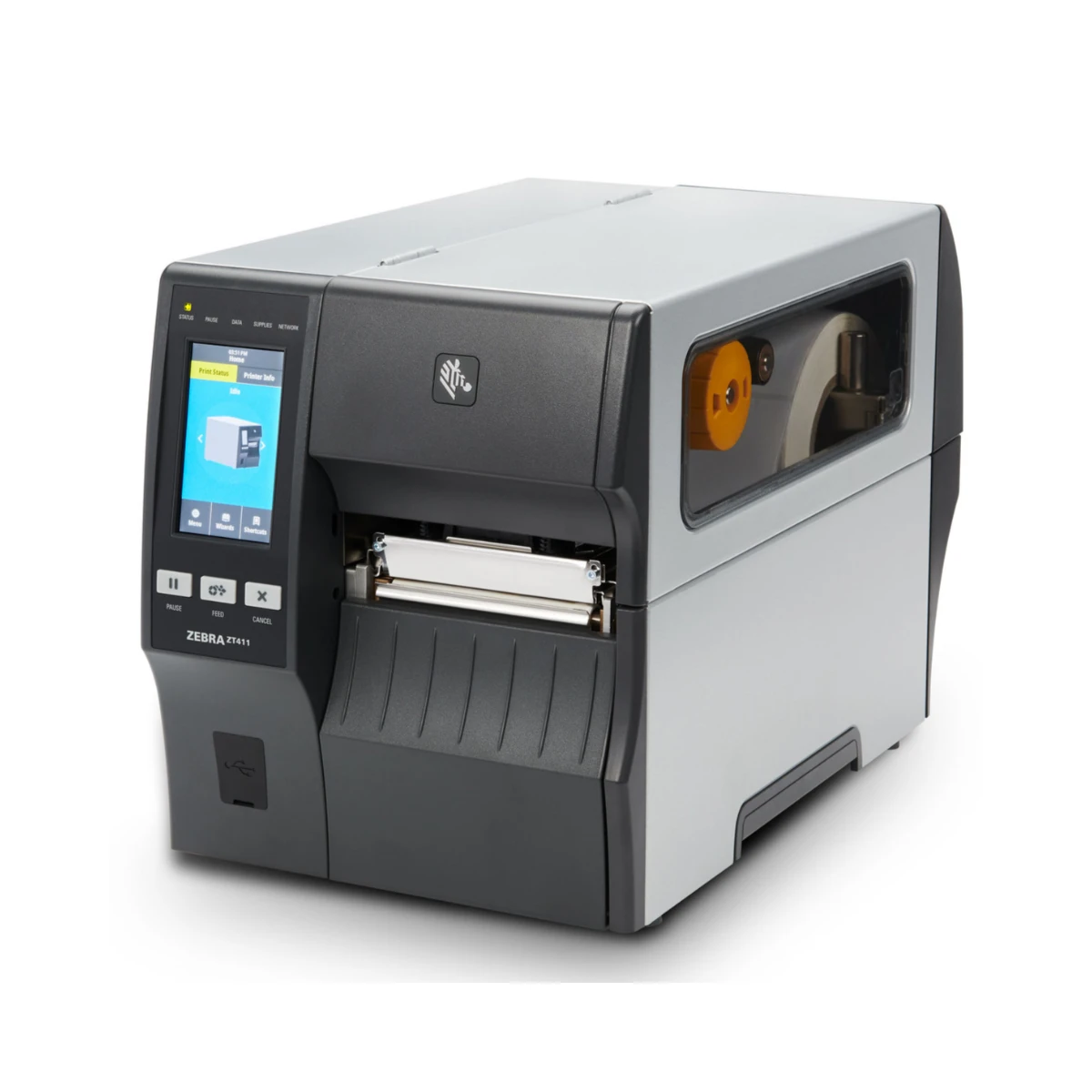 Zebra ZT411R RFID On-Metal Industrial Label Printer - ZT41142-T5E00C0Z