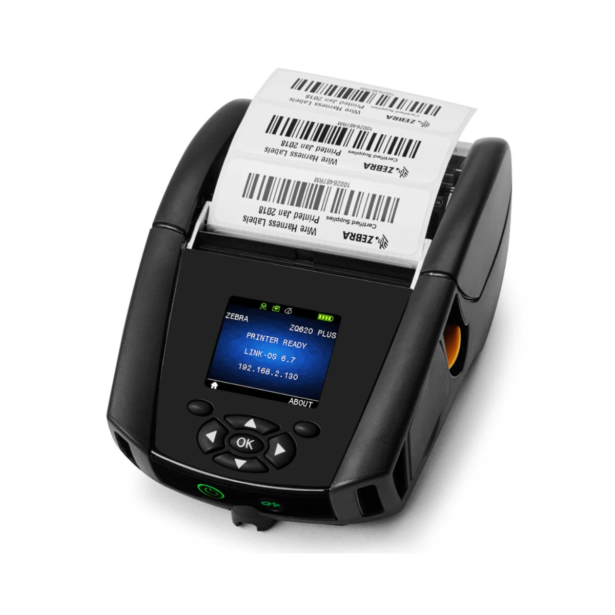 Zebra ZQ620 Plus Mobile Label Printer (Bluetooth & Wi-Fi) - ZQ62-AUFAE14-00 view 3
