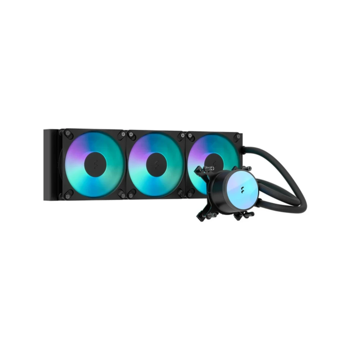 Fractal Design Radius 360 RGB CPU Liquid Cooler - Black | FD-W-RA1-3602