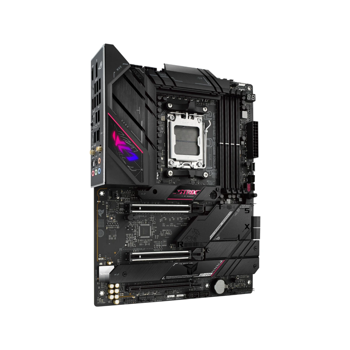 ASUS ROG Strix B650E-E Gaming WiFi AM5 ATX Motherboard – AMD B650E, DDR5, PCIe 5.0 - 90MB1BB0-M0EAY0 view 2