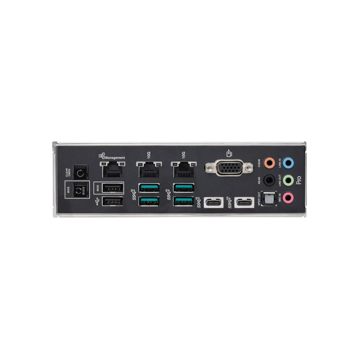 ASUS Pro WS W790-SAGE SE Intel Xeon CEB PCIe5.0 Motherboard - Black | 90MB1C20-M0EAY0 view 4