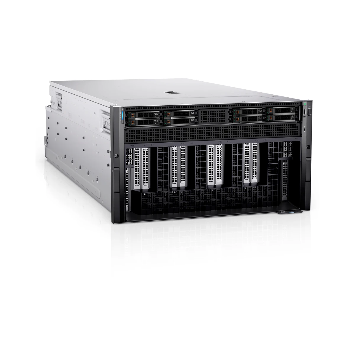 Dell PowerEdge XE9680 AI Server ( Intel Xeon Scalable Processors, 8× NVIDIA HGX H100/H200 SXM5 GPUs) - XE9680 view 3