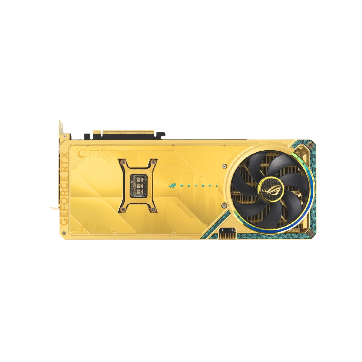 ASUS ROG Astral GeForce RTX 5080 Dhahab CORE OC Edition Graphics Card, 16GB GDDR7, DLSS 4 - 90YV0LV6-M0NM00 view 4