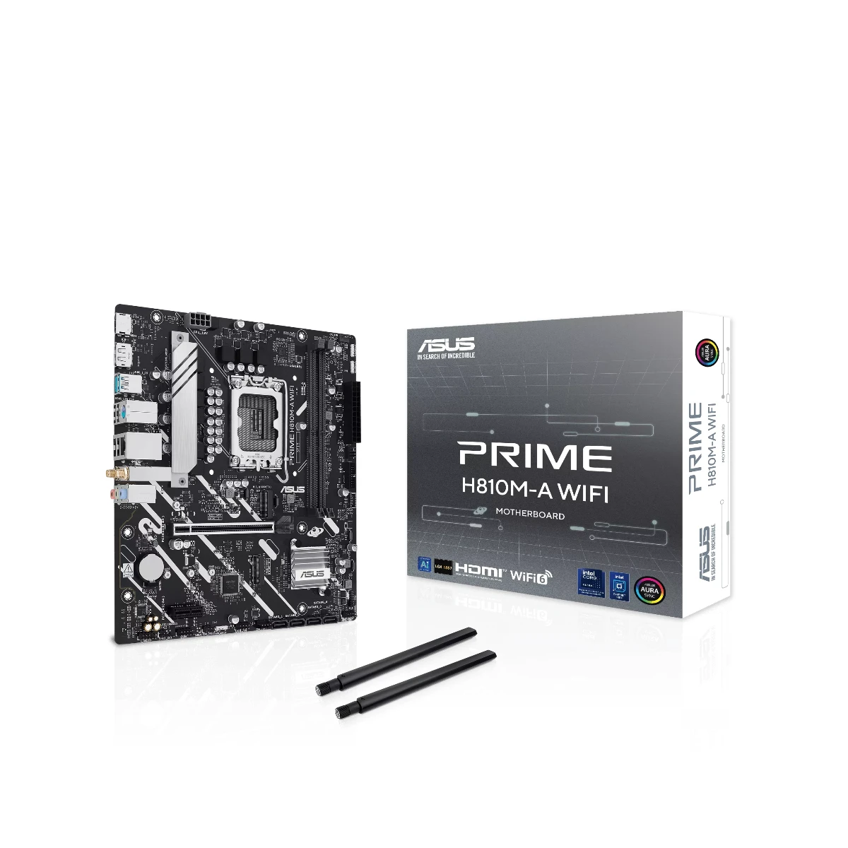 ASUS PRIME H810M-A WIFI LGA 1851 Micro-ATX Motherboard - 90MB1KJ0-M0EAY0
