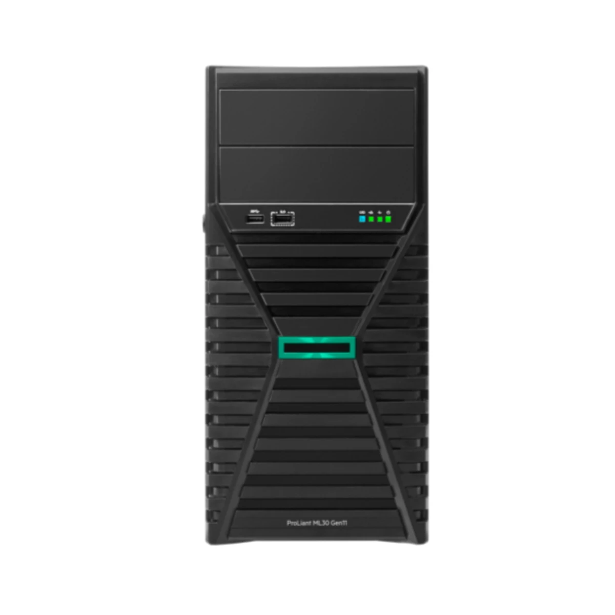 HPE ProLiant ML30 Gen11 Tower Server (Intel Xeon 6325P, 32GB RAM, 2×480GB SSD, 500W PSU) - P86709-375