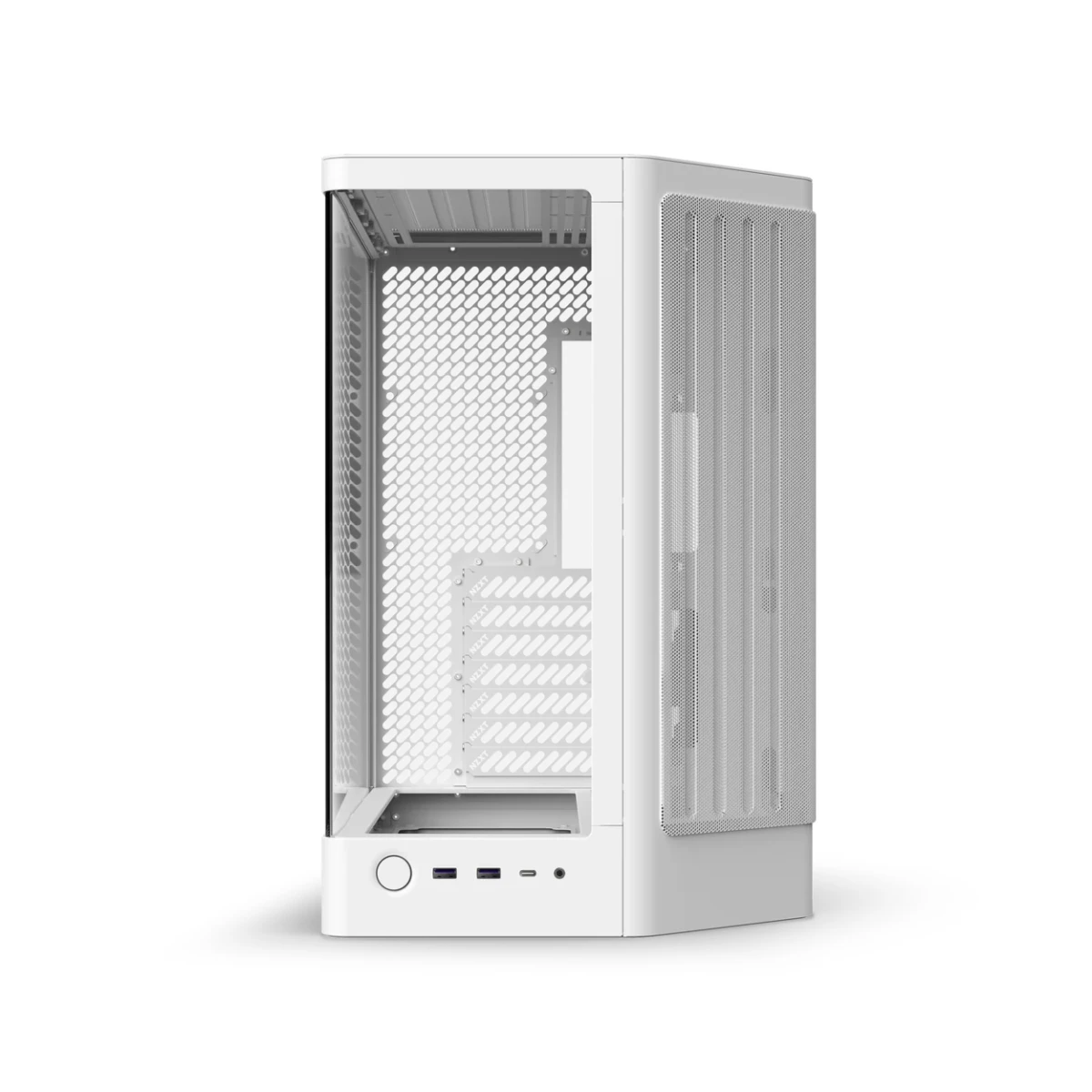 NZXT H6 Compact Dual-Chamber Mid-Tower ATX Case - White | CC-H62FW-01 view 3